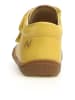 Naturino Skórzane buty "Coco" w kolorze żółtym do nauki chodzenia