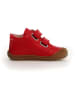 Naturino Skórzane buty "Coco" w kolorze czerwonym do nauki chodzenia