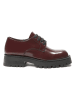 British Passport Leren veterschoenen bordeaux
