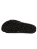 billowy Leren slippers zwart