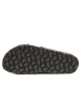 billowy Skórzane klapki w kolorze czarnym