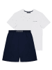 Polo Club Pyjama wit/donkerblauw