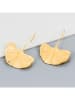 LA CHIQUITA Vergulde oorhangers