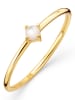 Diamant Exquis Gouden ring met parel