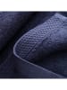 SCALPERS Handdoek "Nidus" donkerblauw - (L)100 x (B)50 cm