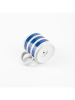 SCALPERS Kubki (4 szt.) w kolorze biało-niebieskim do kawy - 360 ml
