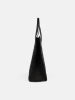 loft37 Skórzany shopper bag "Eternal Chic" w kolorze czarnym - 40 x 35 x 15 cm