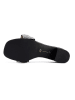 loft37 Slippers "Belong To Me" zwart/zilverkleurig
