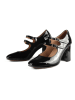 loft37 Leder-Pumps "Fell This Way" in Schwarz