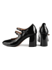 loft37 Leder-Pumps "Fell This Way" in Schwarz