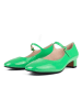 loft37 Leren pumps "Fall In Love" groen