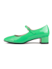 loft37 Leren pumps "Fall In Love" groen