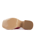 loft37 Leren slippers "Los Amores" lichtroze