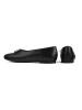 loft37 Leren ballerina's "Find The Way" zwart