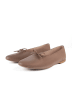 loft37 Leder-Ballerinas "Find The Way" in Hellbraun