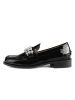 loft37 Leren mocassins "Invisible Empire" zwart