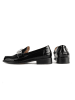 loft37 Leren mocassins "Invisible Empire" zwart