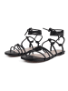 loft37 Leren sandalen "Rendezvous At Sunset" zwart