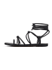 loft37 Leren sandalen "Rendezvous At Sunset" zwart