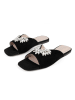 loft37 Leder-Pantoletten "Spell Of Desire" in Schwarz