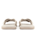 loft37 Leder-Pantoletten in Creme