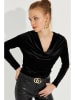 So You Bluse in Schwarz