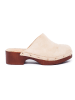 Foreverfolie Clogs in Beige