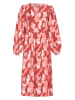 MOSS COPENHAGEN Jurk "Magnella Ladonna" rood/roze