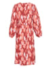 MOSS COPENHAGEN Jurk "Magnella Ladonna" rood/roze
