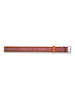 VOV & VUF Hundehalsband in Orange/ Rot