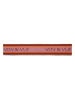 VOV & VUF Hundehalsband in Orange/ Rot