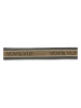 VOV & VUF Hondenhalsband zwart/bruin