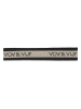 VOV & VUF Hondenhalsband beige/zwart