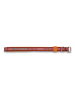 VOV & VUF Hundehalsband in Orange/ Rot