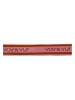 VOV & VUF Hundehalsband in Orange/ Rot