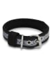 VOV & VUF Hondenhalsband zwart/grijs