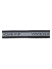 VOV & VUF Hundehalsband in Schwarz/ Grau