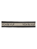 VOV & VUF Hondenhalsband beige/zwart