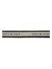 VOV & VUF Hundehalsband in Beige/ Schwarz