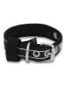 VOV & VUF Hundehalsband in Schwarz
