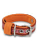 VOV & VUF Hundehalsband in Rot/ Orange