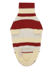 VOV & VUF Hundepullover in Bordeaux/ Beige
