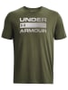 Under Armour Koszulka sportowa w kolorze khaki
