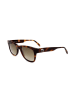 Karl Lagerfeld Unisex-Sonnenbrille in Hellbraun/ Braun