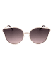 Guess Dameszonnebril bruin/goudkleurig