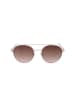 Guess Damen-Sonnenbrille in Hellbraun/ Gold