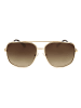 Guess Herren-Sonnenbrille in Gold/ Braun