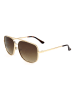 Guess Herren-Sonnenbrille in Gold/ Braun