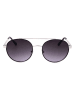 Guess Dameszonnebril zilverkleurig/donkerblauw