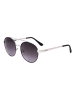 Guess Dameszonnebril zilverkleurig/donkerblauw